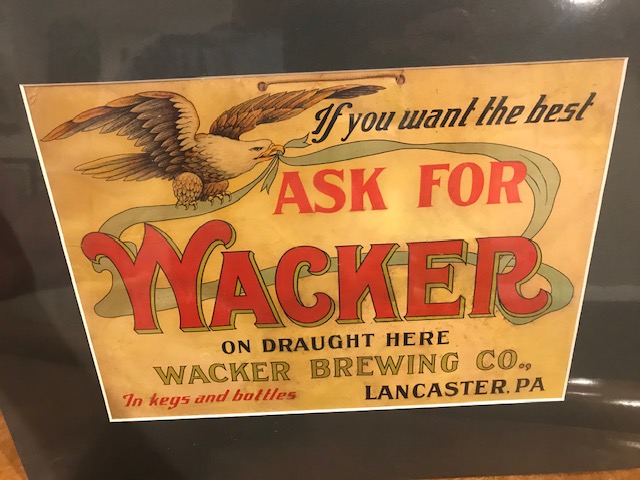 Wacker Beer Sign